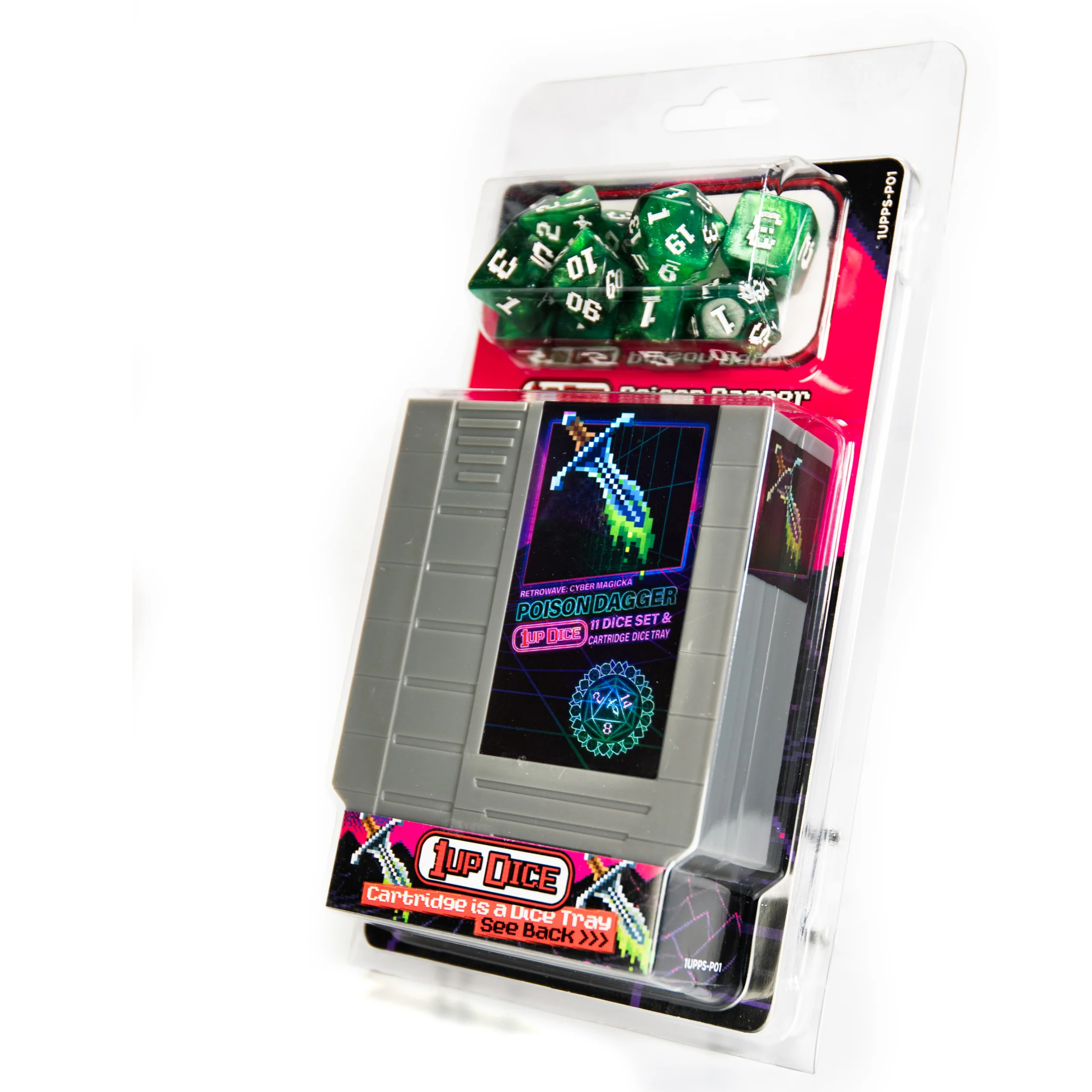 Poisoned Dagger Polyhedral Dice Set